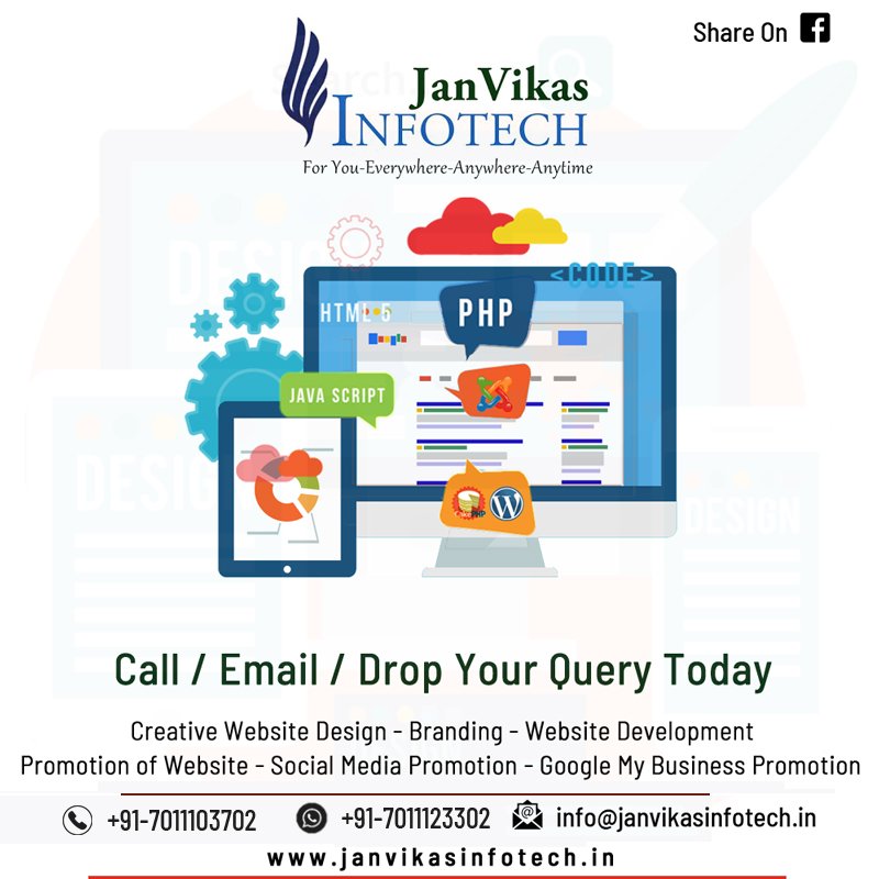 website designer janvikas infotech